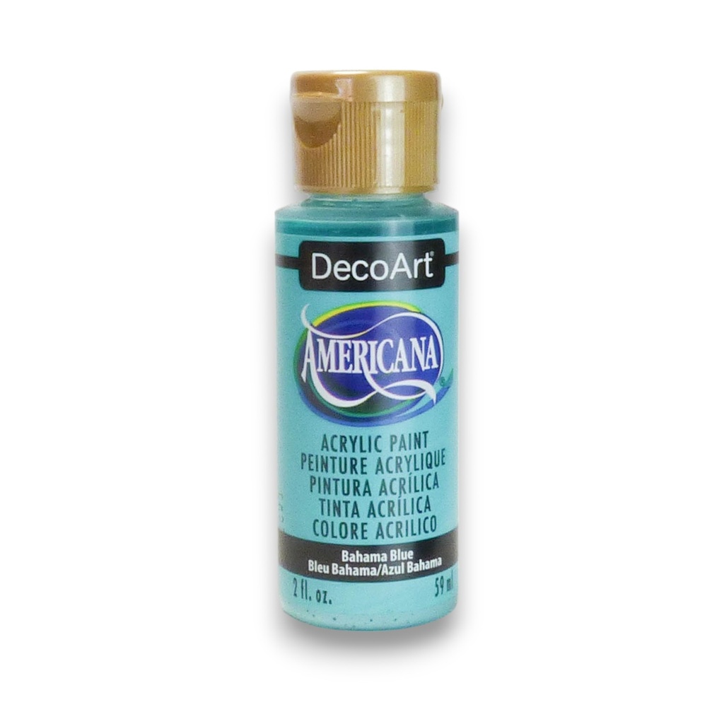 DecoArt Americana Acrylic - Bahama Blue (2oz)