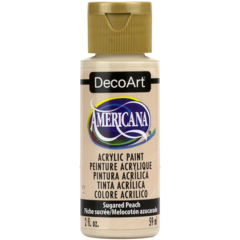 DecoArt Americana Acrylic - Sugared Peach (2oz)