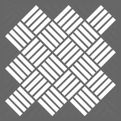 DecoArt Basketweave 18"x18" Stencil