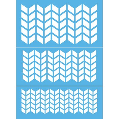 Broken Arrow Stencil