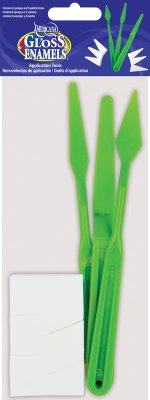 ~Gloss Enamels Palette Knives &Foam