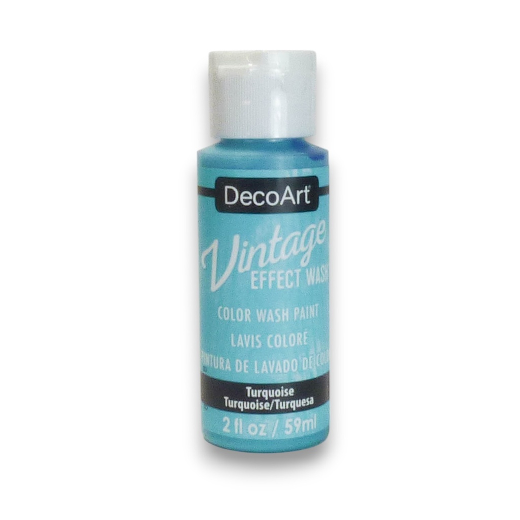 Turquoise Vintage Effects Wash