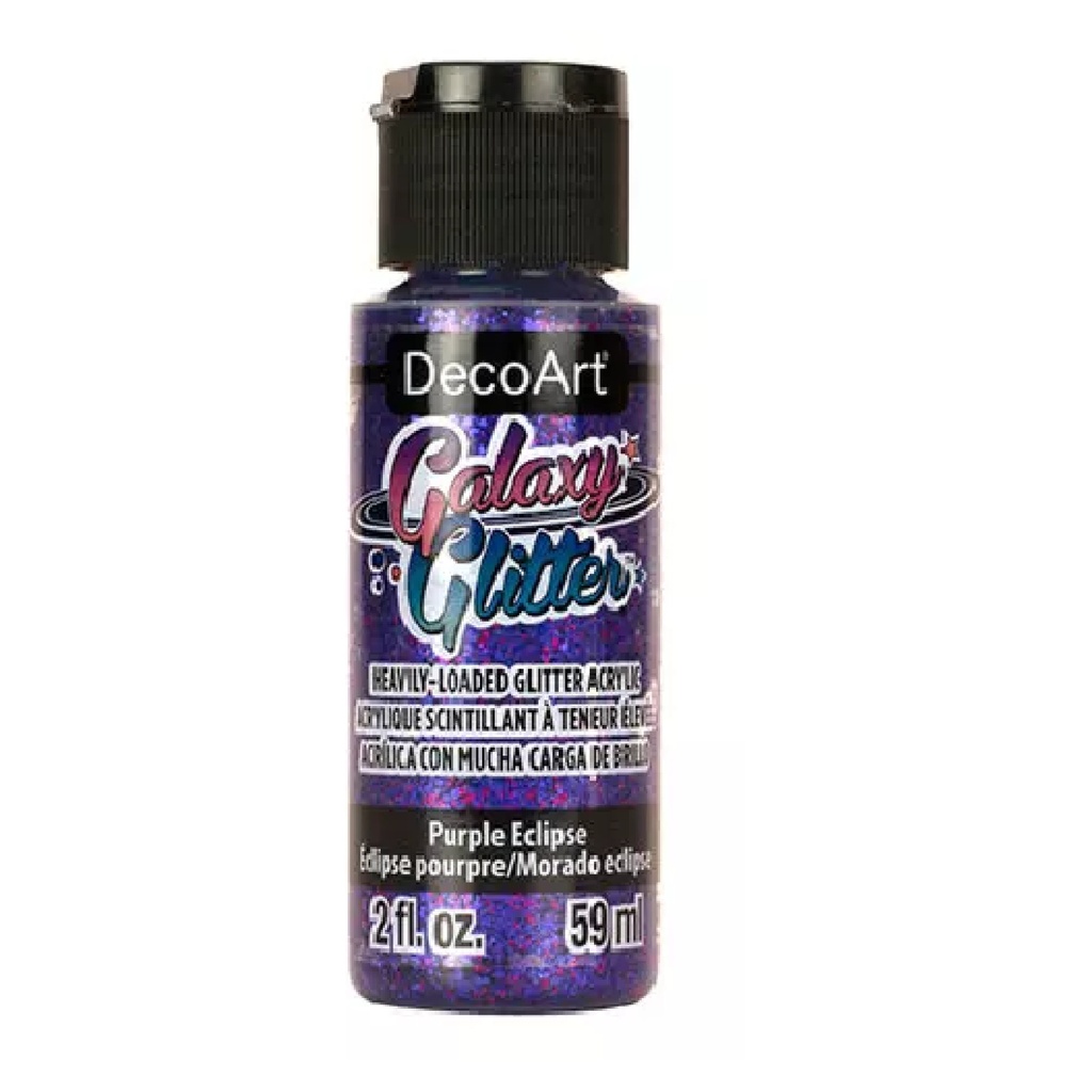 DecoArt Galaxy Glitter Acrylic Paint - Purple Eclipse