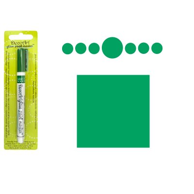 DecoArt Glass Marker - Green (1mm)