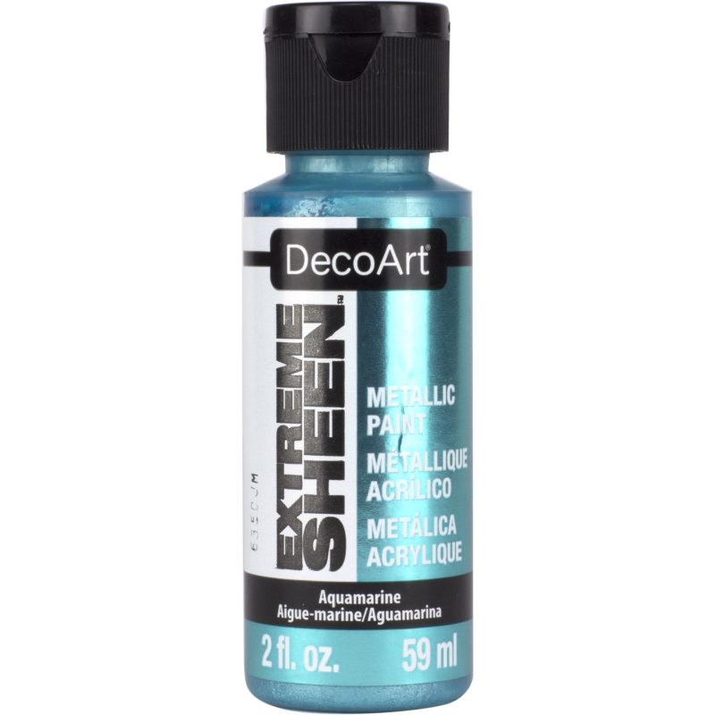 DecoArt Extreme Sheen Metallic Paint - Aquamarine (2oz)