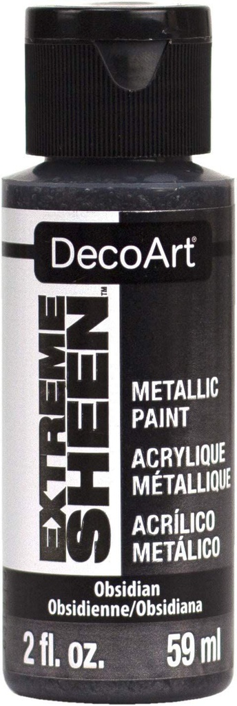 DecoArt Extreme Sheen Metallic Paint - Obsidian (2oz)