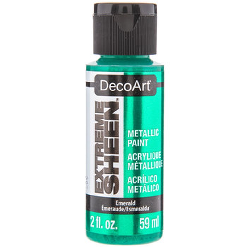 DecoArt Extreme Sheen Metallic Paint - Emerald (2oz)