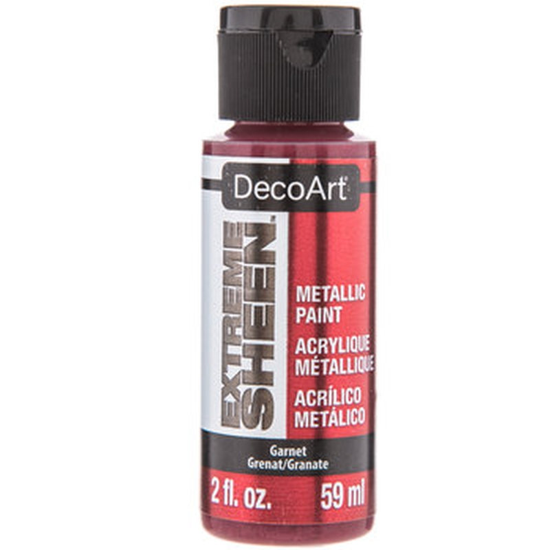 DecoArt Extreme Sheen Metallic Paint - Garnet (2oz)