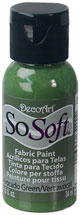 DecoArt SoSoft Fabric Paint 1oz - Avocado Green 