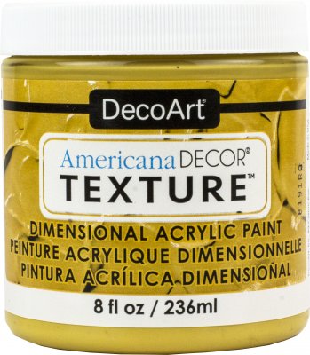 DecoArt Americana Decor Texture Paint - Harvest Gold 