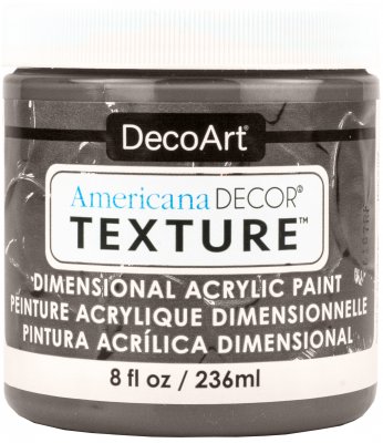 DecoArt Americana Decor Texture Paint - Grey
