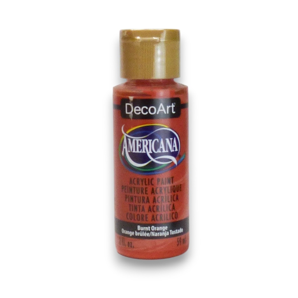 DecoArt Americana Acrylic - Burnt Orange (2oz)
