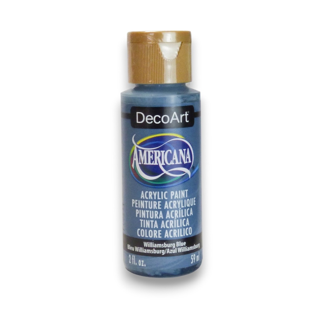 DecoArt Americana Acrylic - Williamsburg Blue (2oz)