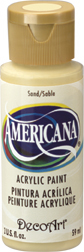 DecoArt Americana Acrylic - Sand (2oz)
