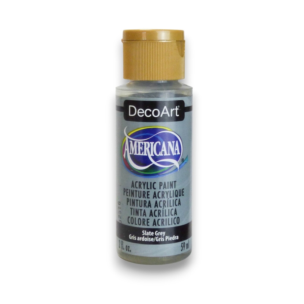 DecoArt Americana Acrylic - Slate Grey (2oz)