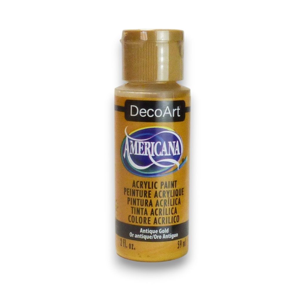 DecoArt Americana Acrylic - Antique Gold (2oz)