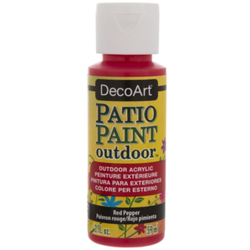 Red Pepper Patio Paint