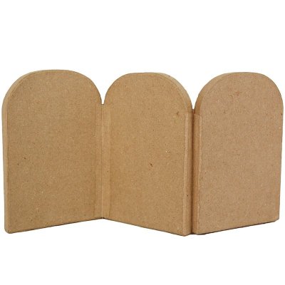 PaperMache Triple Standing Plaque - Pack