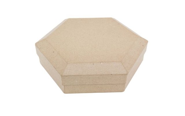 Hexagon Low Box pack of 6