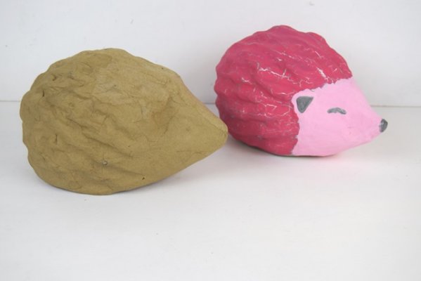PaperMache Hedgehog - pack of 6