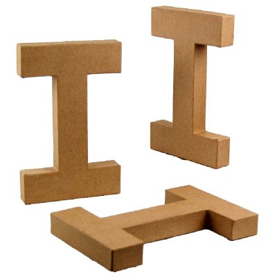 PaperMache Letter 8.25" I PACK OF 3