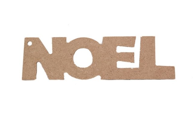 Pronty Crafts - MDF NOEL Sign - 13.5 x 4cm 