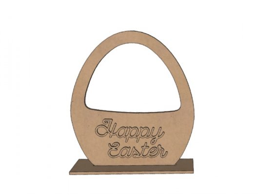 Pronty Crafts - MDF Easter Basket