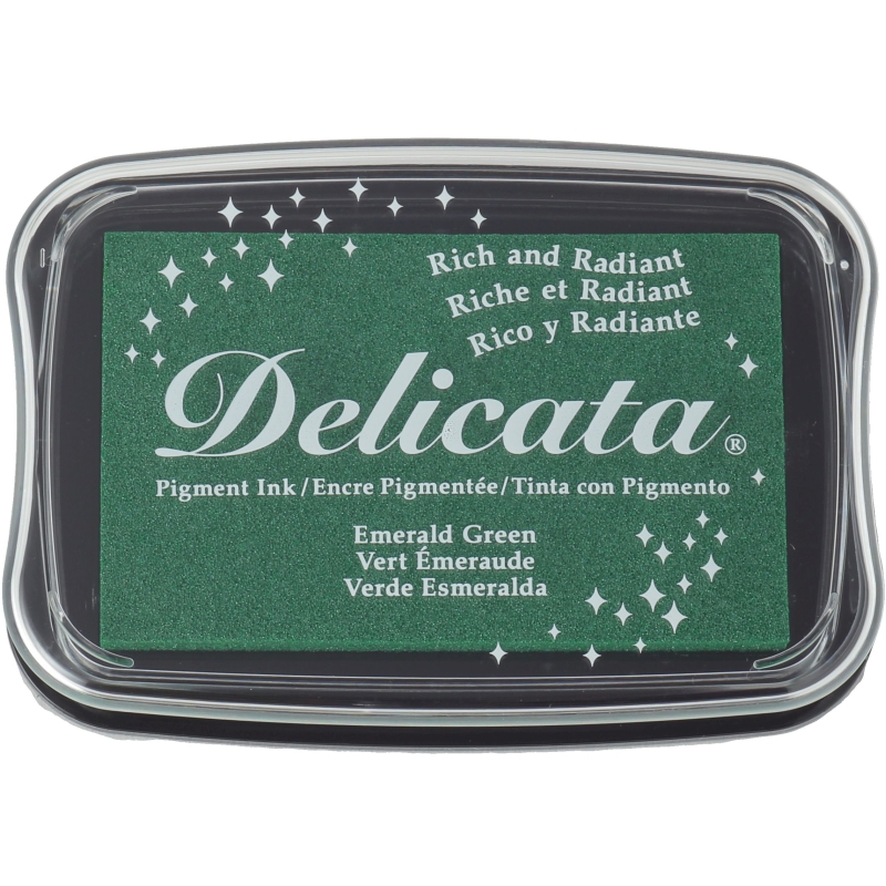 Delicata Ink Pad - Emerald Green