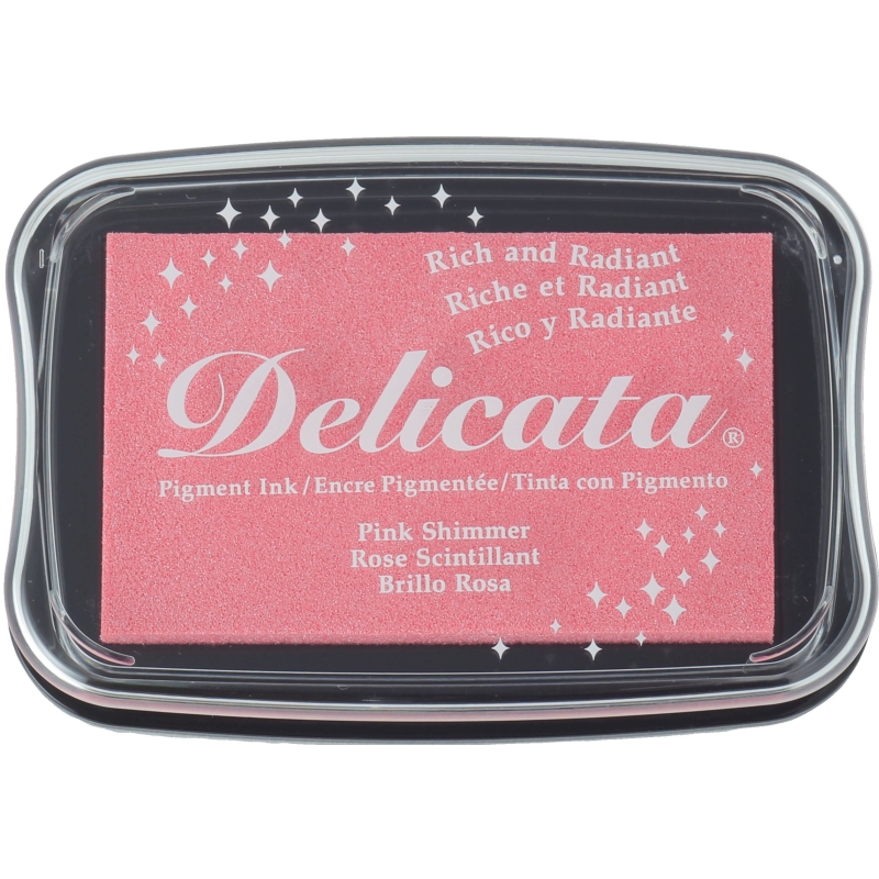 Delicata Ink Pad - Pink Shimmer