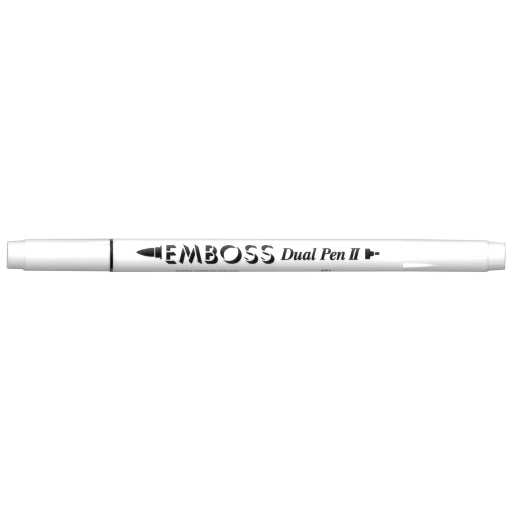 Emboss Dual Pen - Clear 