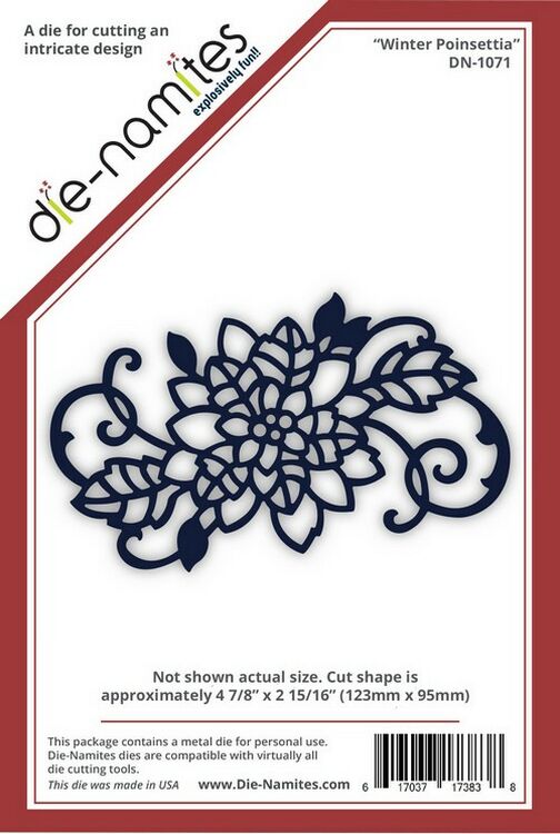 Die-Namites - Winter Poinsettia