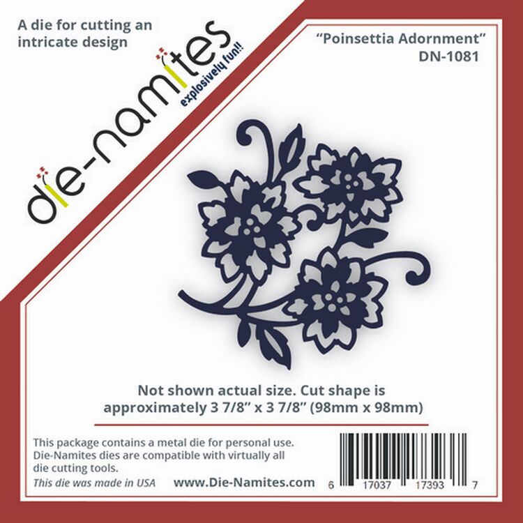 Die-Namites - Poinsettia Adornment