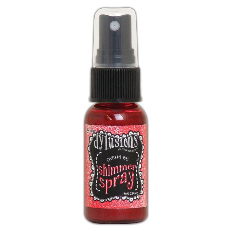 Dylusions Shimmer Spray - Cherry Pie