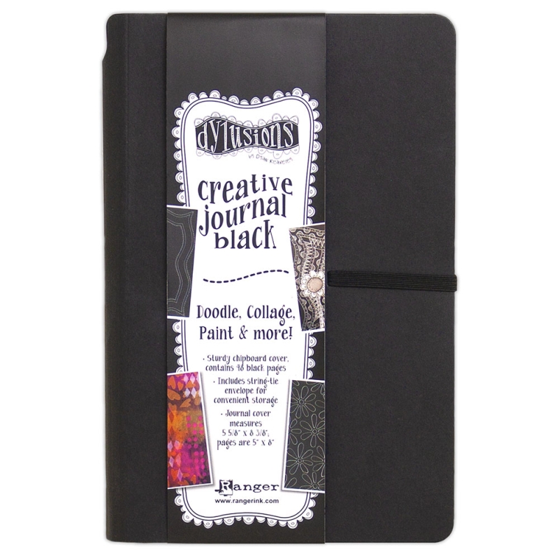 Dylusions Creative Journal Small - Black