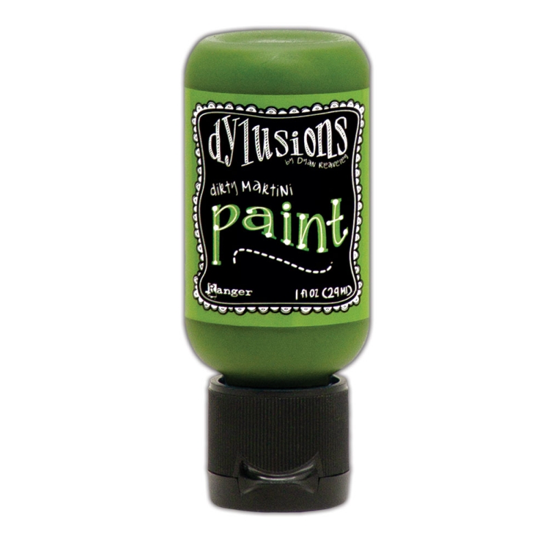 Dylusions Acrylic Paint - Dirty Martini (1oz)