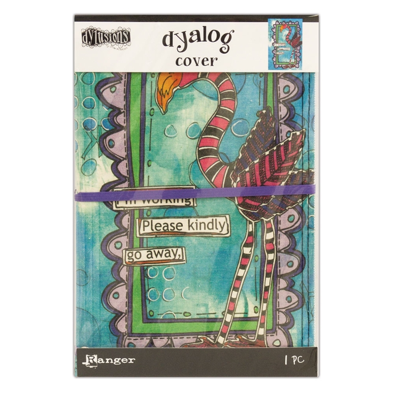Dylusions Dyalog Canvas Cover - Frame