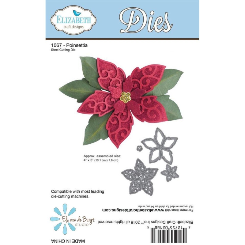 Elizabeth Craft Designs - Poinsettia Die Set
