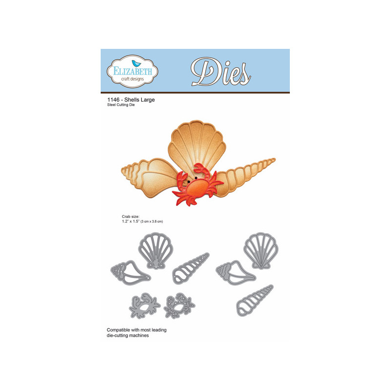 Elizabeth Craft Designs - Sea Shells Die Set