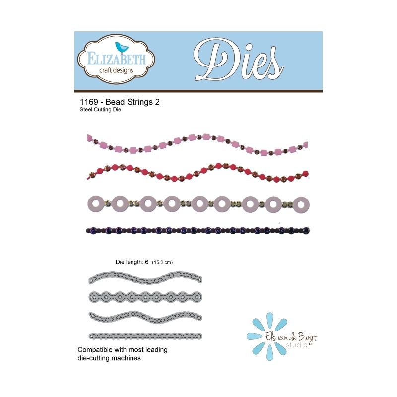 Elizabeth Craft Designs - Bead Strings 2 Die Set