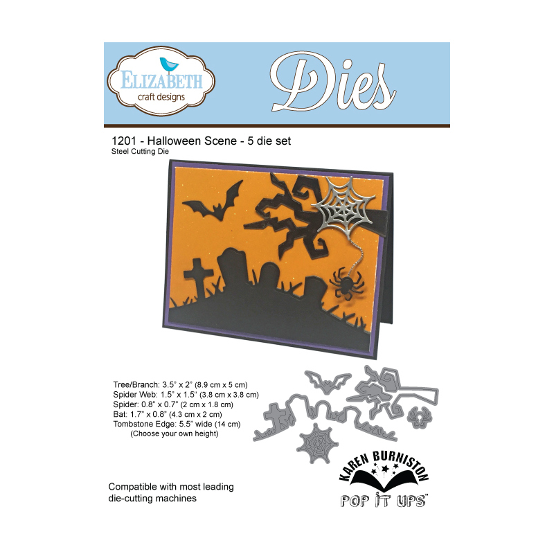 Elizabeth Craft Designs - Halloween Scene Die Set - POP IT UPS