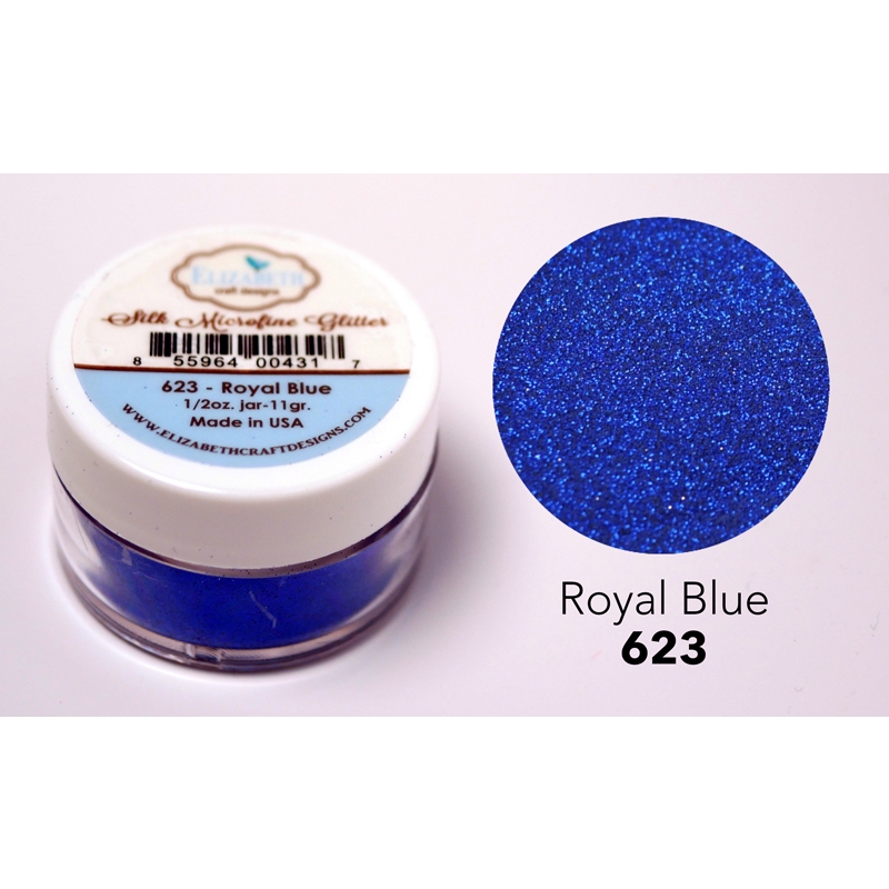 Elizabeth Craft Designs - Royal Blue Silk Microfine Glitter