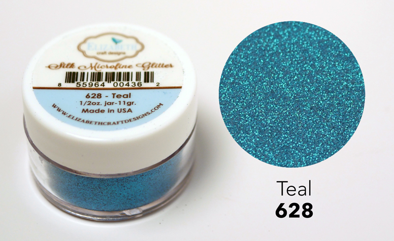 Elizabeth Craft Designs - Teal Silk Microfine Glitter