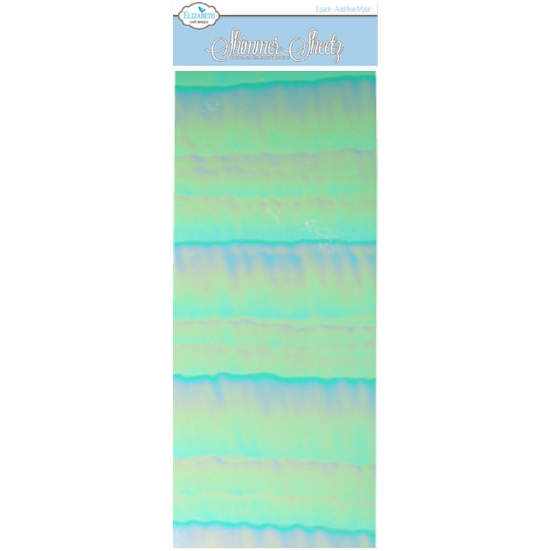 Elizabeth Craft Designs - Shimmer Sheetz Blue Iridescent