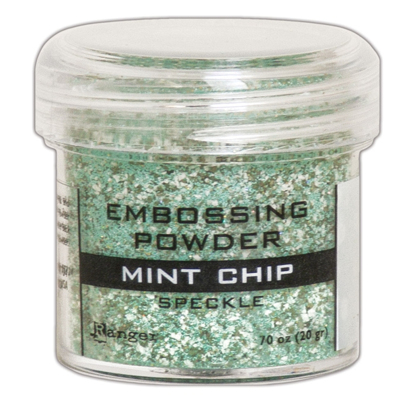 Ranger - Embossing Speckle Powder - Mint Chip