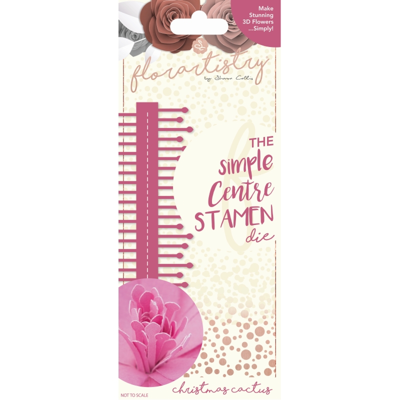 Florartistry Christmas Cactus Flower Stamen Die Set