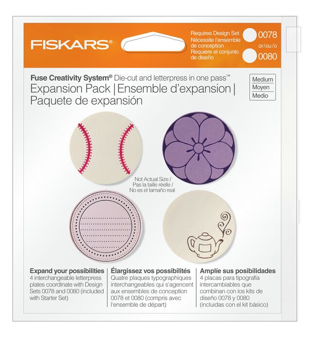 Fiskars - Expansion Pack Circle 2 (4 pk)