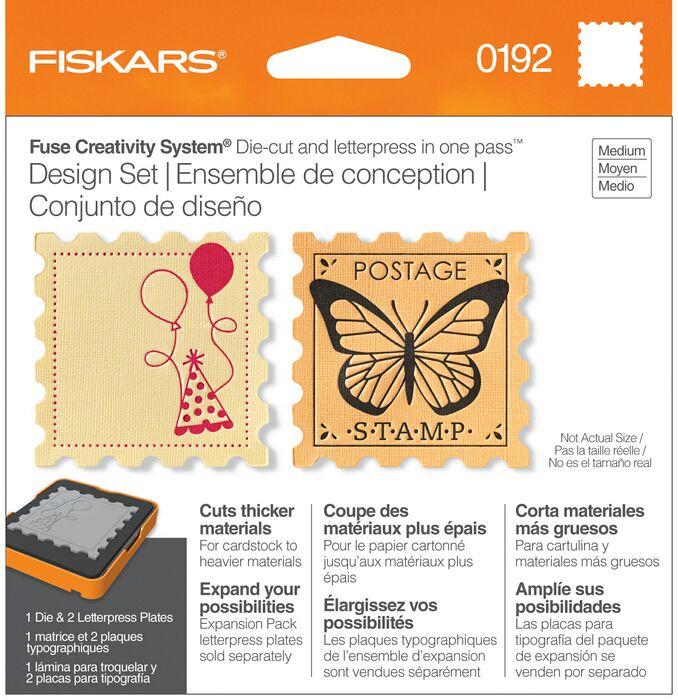 Fiskars - Thick Material - Stamp die