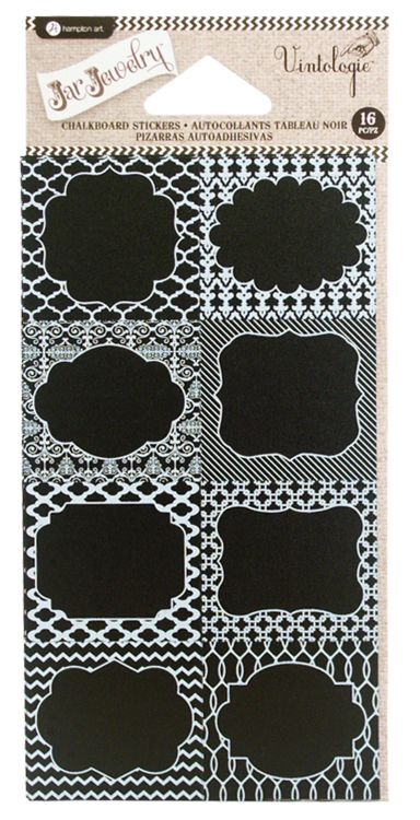 Hampton Art - Chalkboard Stickers - Patterns