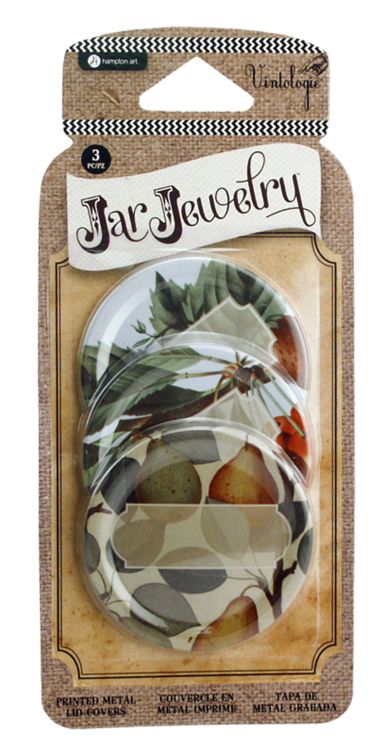 Hampton Art - Fruit Metal Lid Cover (3Pk)