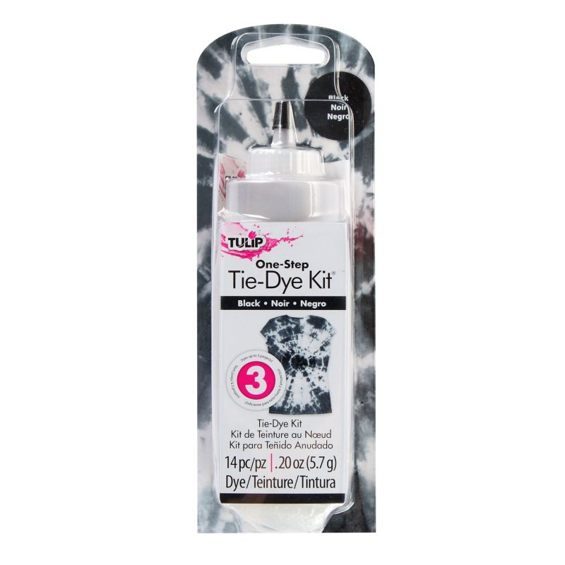 Tulip Black One-step Tie-Dye Kit